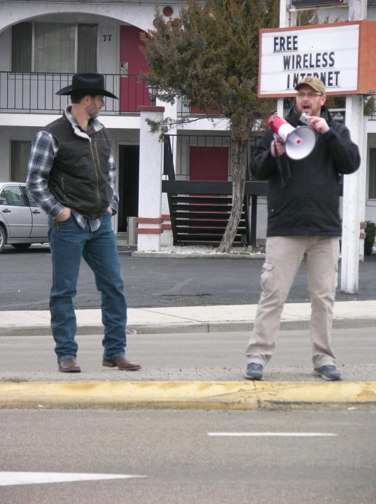 Idaho's Gun Owners Protest At Bloomberg's Boise Office! - GregPruett.com